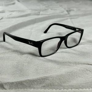 Ray Ban Eyeglasses Black Rectangular Frame Only Classic RB 5268 5119 50-17 135